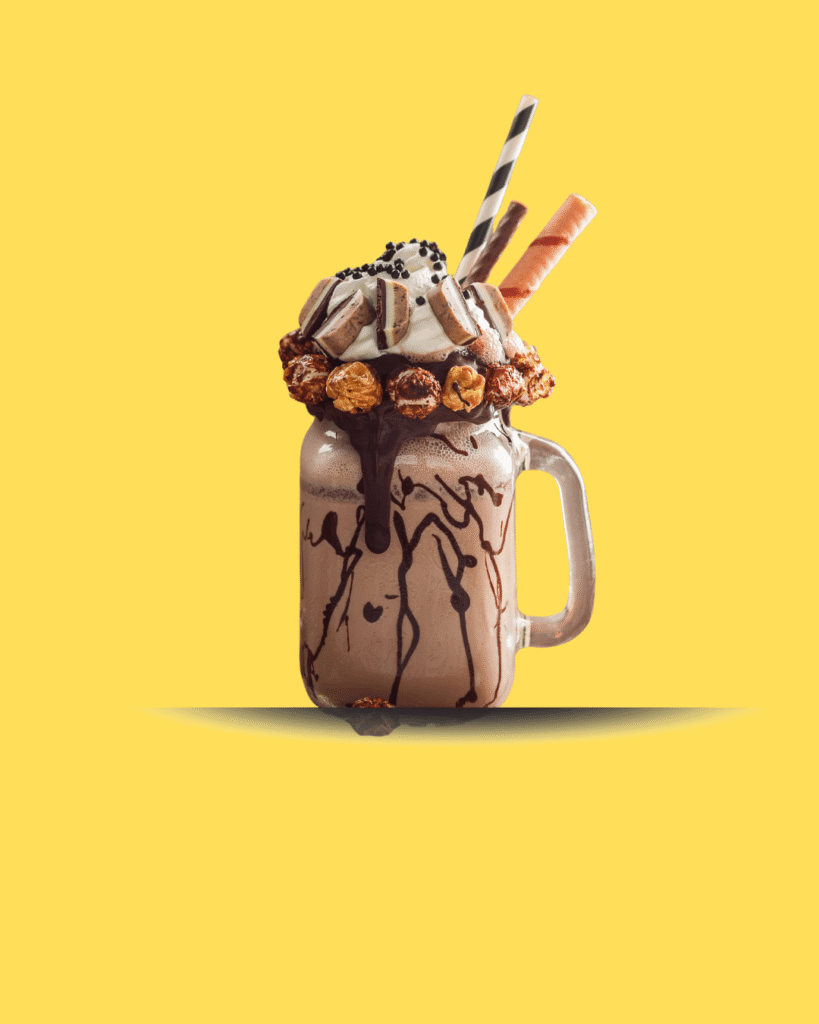 HERO BURGER CHHOCLATE SHAKE